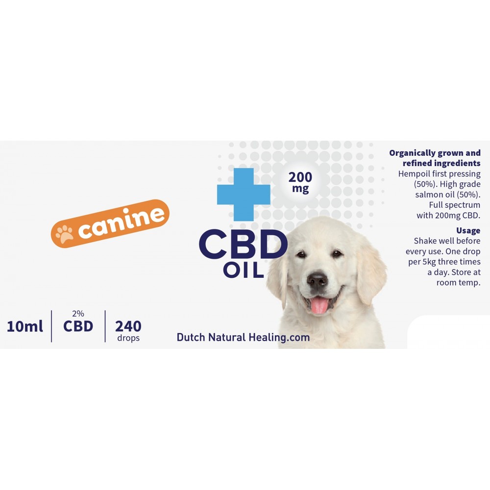 Huile de CBD pour chien Swan 10% – BARKERS+BROTHERS