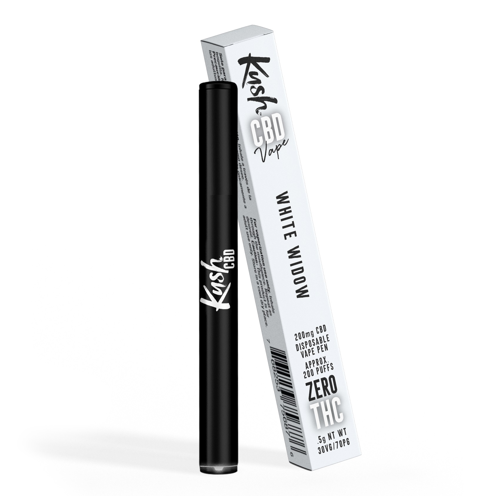 Kush CBD Vape - White Widow - Natural terpenes - Odile.green